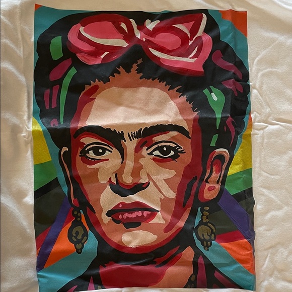 🌟 **Rare Frida Kahlo Print T-Shirt by Zero the Painter** 🌟 - Picture 4 of 8
